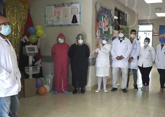 nicaragua, entrega de equipos, salud, madriz, coronavirus, 