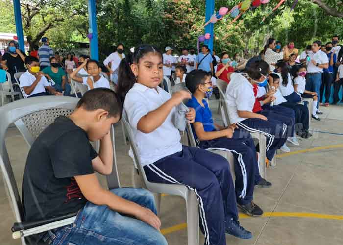 nicaragua, discapacidad, escuela melania morales, celebracion, educacion,
