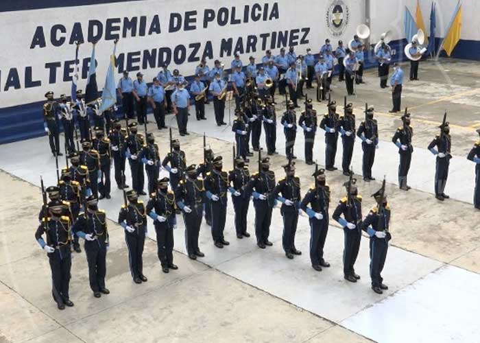 nicaragua, academia walter mendoza, policia nacional, seguridad, curso, ciencias policiales,