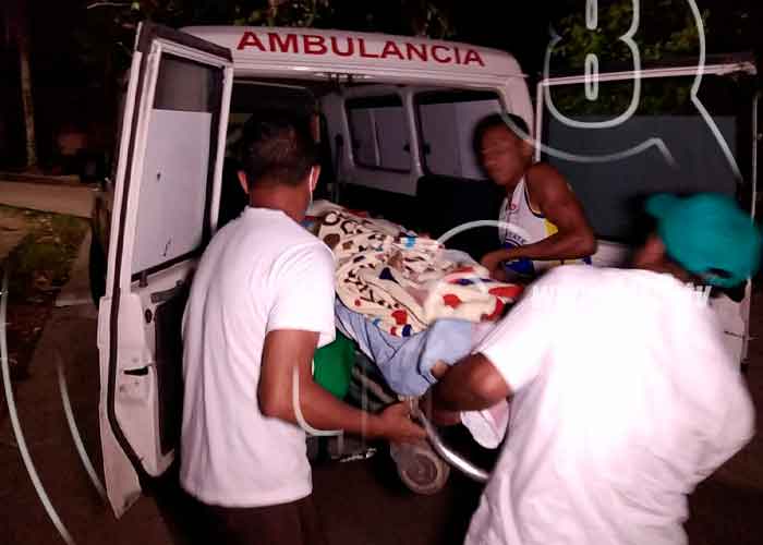 Foto: Joven es agredido por delincuentes en el municipio de Laguna de Perlas/TN8