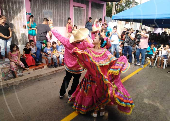 nicaragua, barrio anexo concepcion de maria, managua, mejoramiento vial, calles,