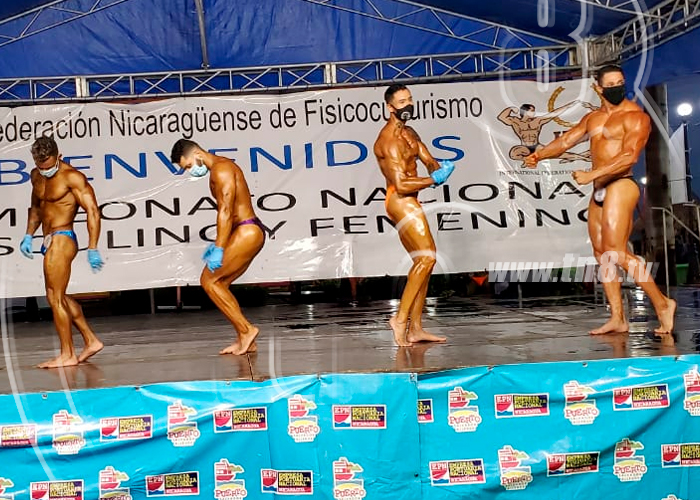 Foto: Atletas compiten en campeonato nacional de fisicoculturismo en Nicaragua / TN8