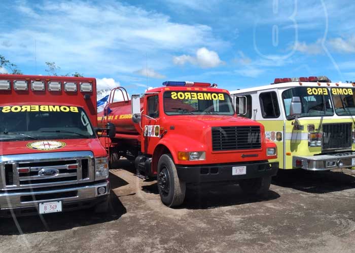 nicaragua, teustepe, bomberos, inauguracion, emergencia, cobertura,
