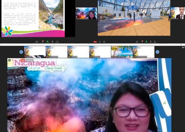 nicaragua, feria virtual, presentacion, oferta turistica, 