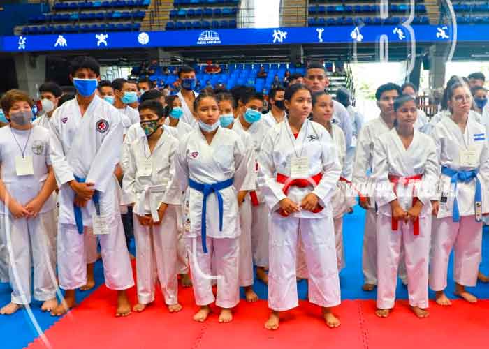 Foto: Realizan primer torneo selectivo de Karate do en honor a grandes del deporte en Nicaragua / TN8