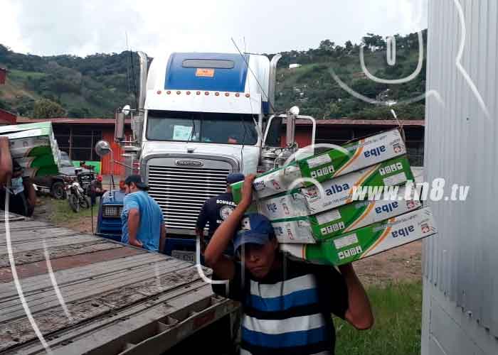 Foto: Ayuda humanitaria llega a Matagalpa para las familias afectadas por IOTA / TN8 