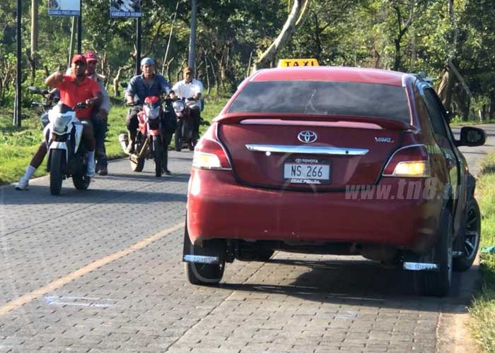 nicaragua, accidente, jalapa, motociclista, maniobra,
