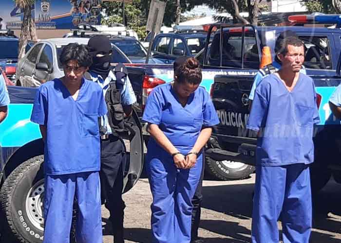nicaragua, policia, robo, asalto, captura, delincuencia, managua,