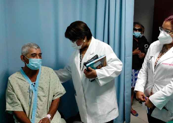 nicaragua, ministra de salud, gobierno, centro nacional de oftalmologia, atenciones, pacientes