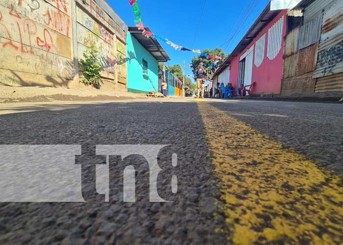 nicaragua, barrio jorge dimitrov, managua, calles, construccion, alcaldia,