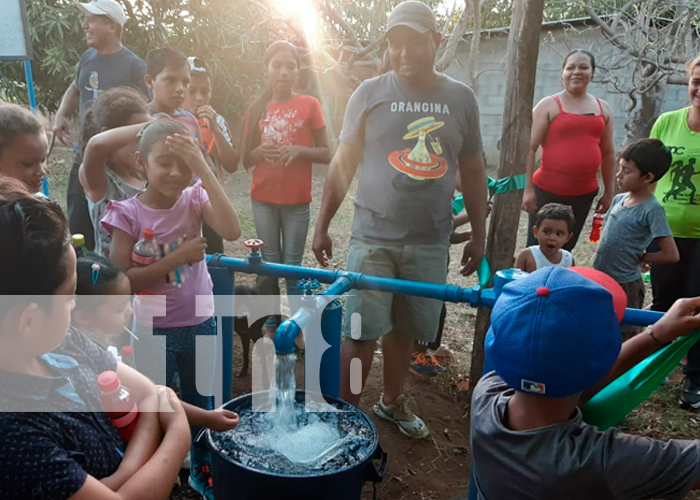 Foto: Familias de Nagarote cuentan con agua potable/ TN8 