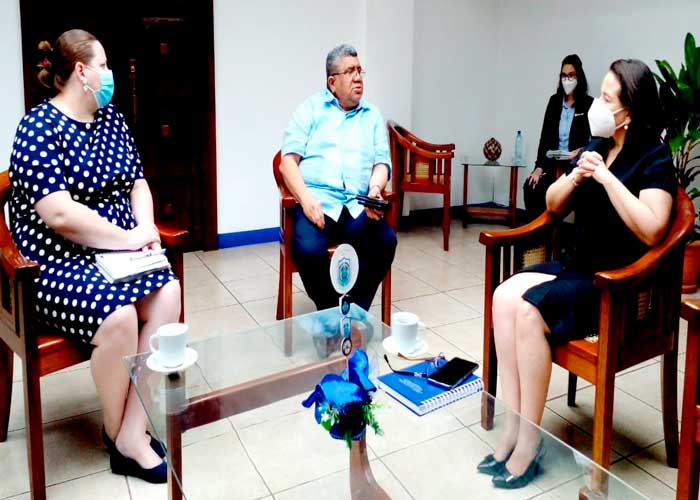 nicaragua, gobierno, politica, migob, embajadora de honduras, visita, temas consulares