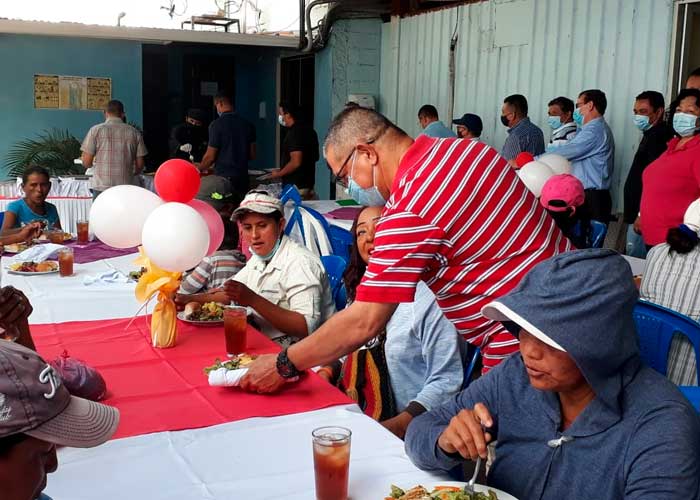 nicaragua, gobierno, inpesca, dia de la mujer, conmemoracion, almuerzo, mujeres trabajadoras, cuenta propia