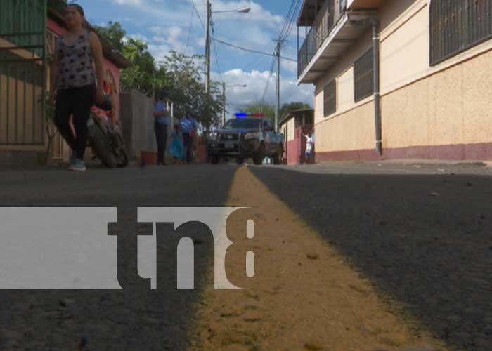 nicaragua, calles, mejoras, barrio jose benito, managua, alcaldia,