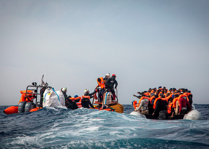 mundo, libia, rescate, ocean viking, migrantes, atencion medica