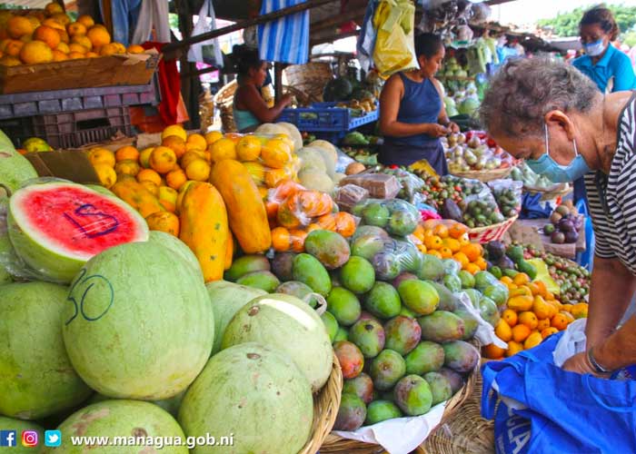 nicaragua, frutas, mercados, managua, comercio, semana santa,