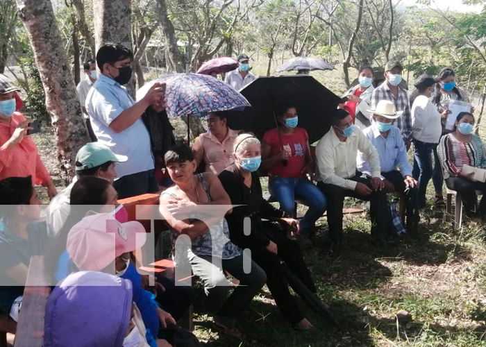 Foto: Realizan entrega de sitio para obras de agua, saneamiento e higiene en Camoapa/ TN8 
