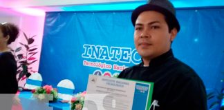 nicaragua, inatec, certificacion, cocineros empiricos,