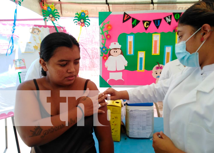 nicaragua, jornada de vacunacion, municipios, centros de salud, familias,