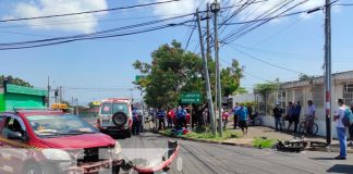 nicaragua, managua, altamira, motociclista fallecido, policia nacional,