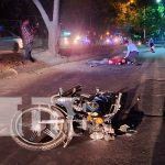 nicaragua , managua, waspan sur, accidente de tránsito, motociclista,