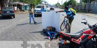 nicaragua, accidente, mujer, managua, invasion de carril,