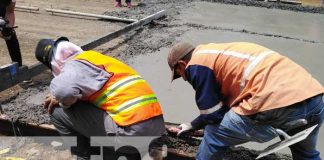 nicaragua, barrio oscar turcios, managua, reparacion, mejoramiento vial,