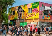 miami, mural, celia cruz, cuba, cantante, homenaje,