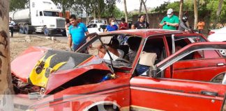 nicaragua, accidente, carretera, xiloa, lesiones,