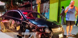 nicaragua, managua, accidente de tránsito, colisión,