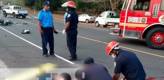 nicaragua, accidente de tránsito, fallecido, motociclista, Malpaisillo,