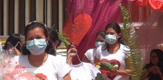 nicaragua, ocotal, dia de las madres, pasarela,