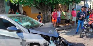 nicaragua, managua, linda vista, accidente de transito,