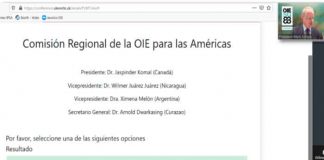 nicaragua, oie, sanidad animal, eleccion, vicepresidencia