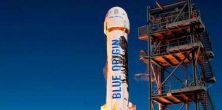 iencia, blue origin, new shepard, primer lanzamiento, espacio