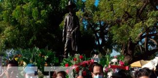 nicaragua, tipitapa, conmemoracion, general, augusto sandino,