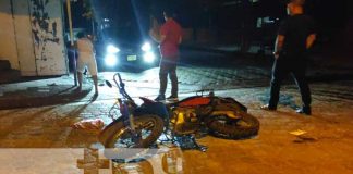 nicaragua, accidente, transito, juigalpa, moto,