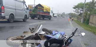 nicaragua, accidente, carretera sur, policias, taxi,