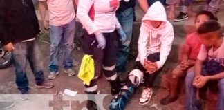 nicaragua, matagalpa, accidente de tránsito, motociclista,