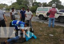 nicaragua, accidente, camion, bloques, ayudante, carretera sur,