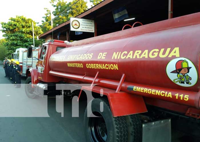 nicaragua, bomberos, tisma, masaya, estacion de bomberos,