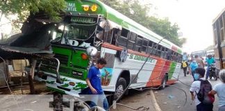 nicaragua, busero, accidente, carretera norte, managua,