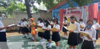 nicaragua, celebracion, madres, coros escolares, colegios,