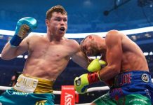 canelo, joe saunders, omb, supermediano, boxeo