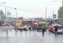 incendio, mercado oriental, nicaragua, autoridades,