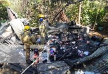 nicaragua, incendio, vivienda, managua,