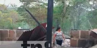 nicaragua, nandaime, incendio, pareja,