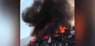 chile, incendio, campamentos,