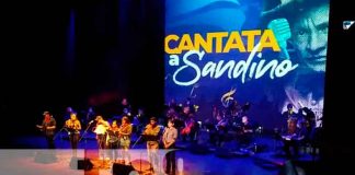 Nicaragua, managua, homenaje , Augusto C. Sandino, cantata,