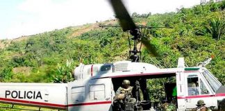 Perú, helicóptero policial, cinco tripulantes, selva,